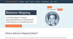Desktop Screenshot of behaviormappingmaker.com