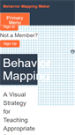 Mobile Screenshot of behaviormappingmaker.com